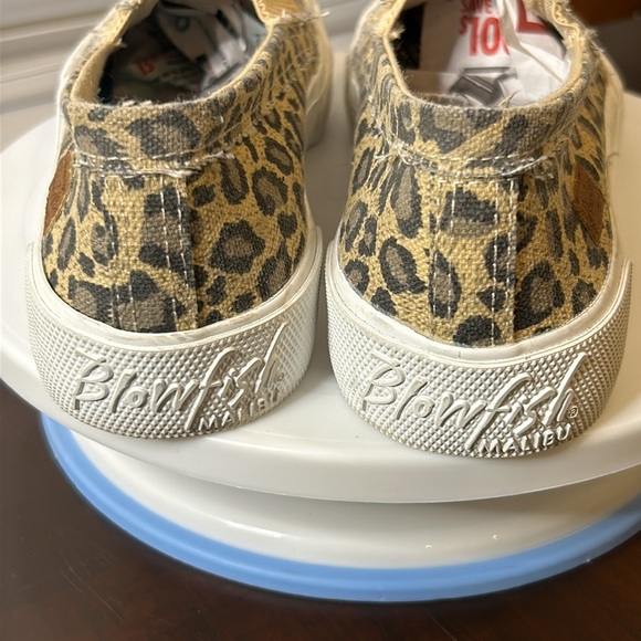 Blowfish Malibu Leopard Print Slip On Sneakers Women’s Size 8 - Picture 7 of 17